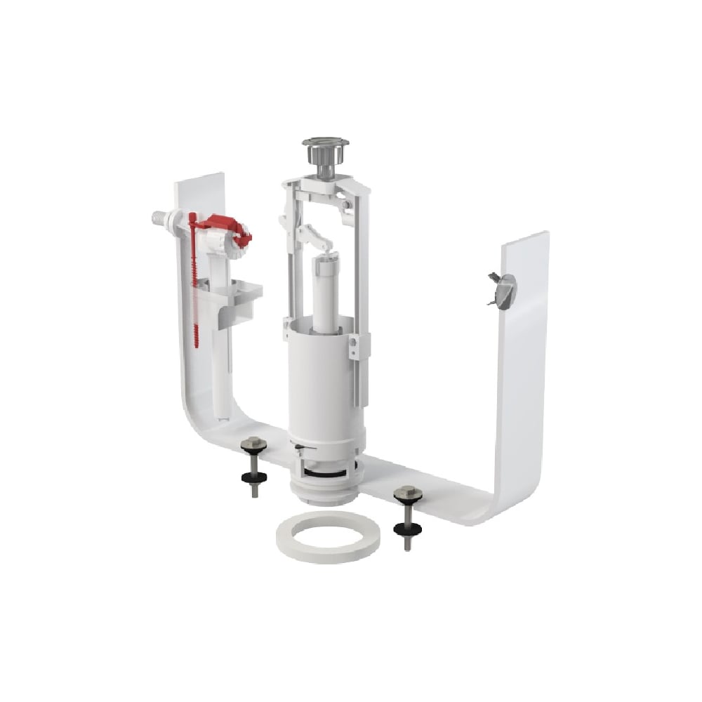 Изображение товара Выпускной комплект Alcadrain SA2000 3/8 CHROM со стоп кнопкой, одинарной 00022195