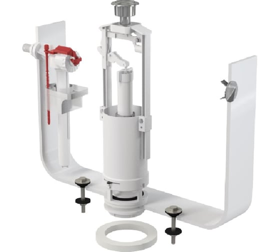 Изображение товара Выпускной комплект Alcadrain SA2000 3/8 CHROM со стоп кнопкой, одинарной 00022195