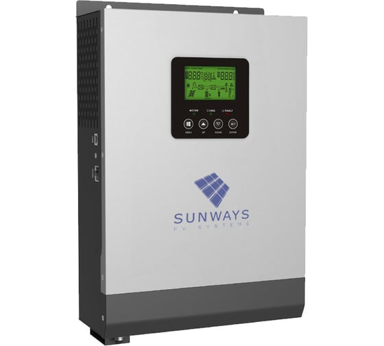Изображение товара Инвертор Sunways UMX II MPPT 1012, преобразователь напряжения, 1000Вт, 12В SW101481