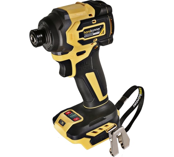 Изображение товара Аккумуляторный ударный винтоверт Hanskonner 1BatterySystem HCD20280BL