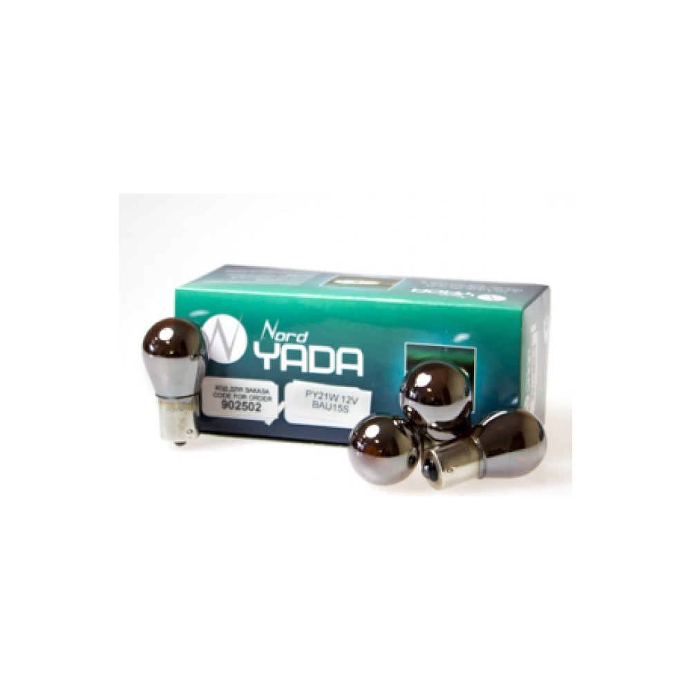 Изображение товара Лампа Nord-Yada PY21W 12V BAU15s для указателя поворота, 10 шт