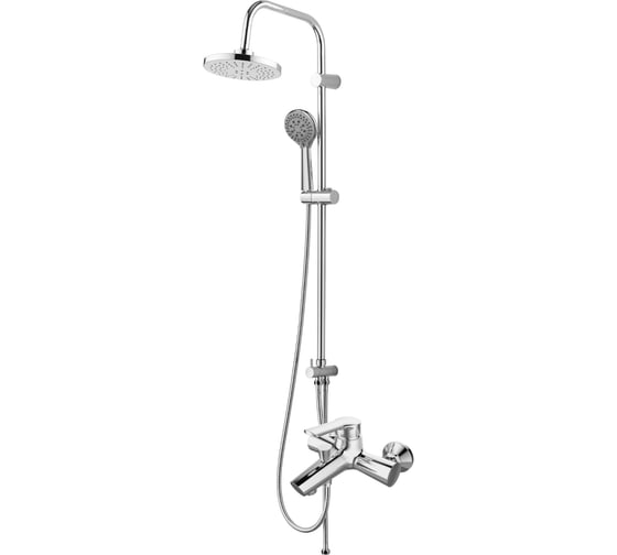 Изображение товара Душевая система с однорычажным смесителем для ванны/душа ORANGE Tony хром M54-913cr