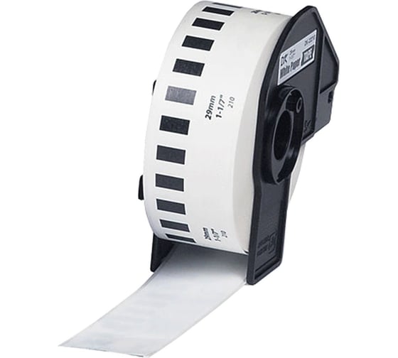 Изображение товара Лента Solution print Solutionprint SP DK22210 (Brother DK22210) 29 мм х 30.5 м, черный на белом 204656