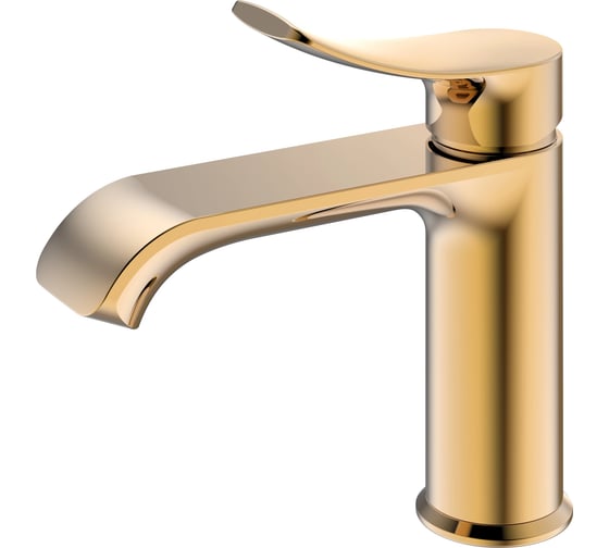 Изображение товара Смеситель для раковины HAIBA золотистый HB10553-5 00336425