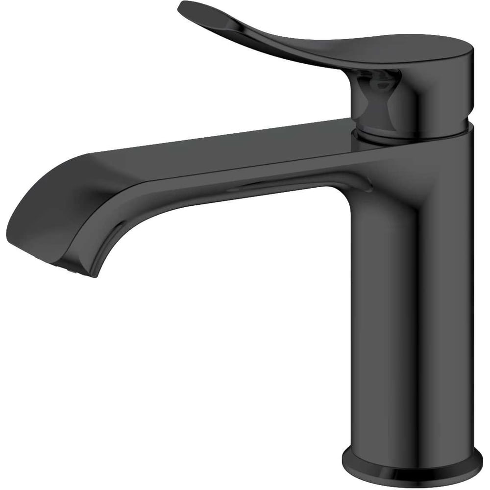 Изображение товара Смеситель для раковины HAIBA черный HB10553-7 современный однорычажный