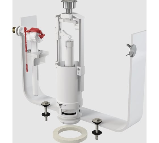 Изображение товара Выпускной комплект Alcadrain SA2000K 1/2 CHROM со стоп кнопкой, одинарной 00022198
