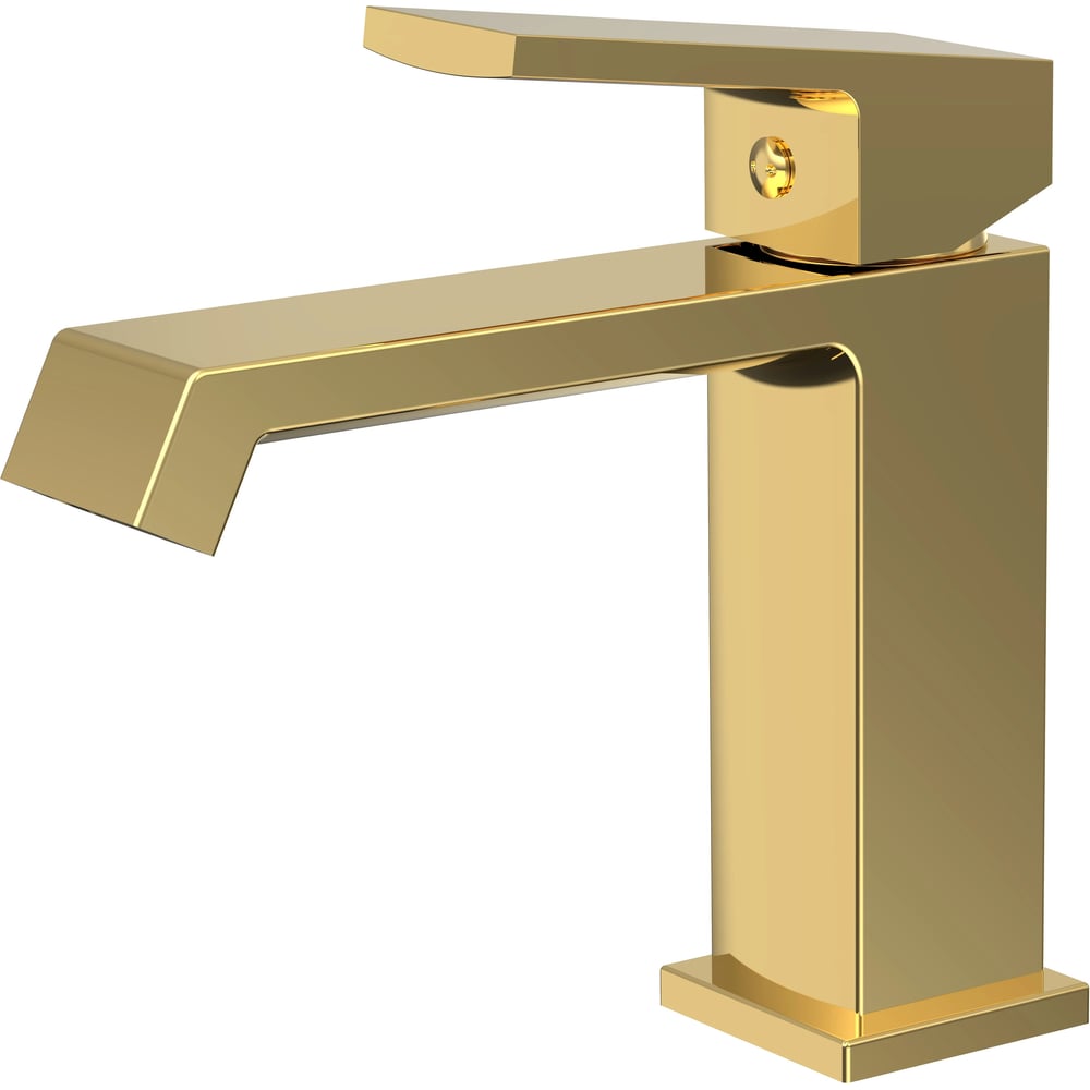 Изображение товара Смеситель для раковины HAIBA золотистый HB10575-5 1/2 дюйма матовое золото