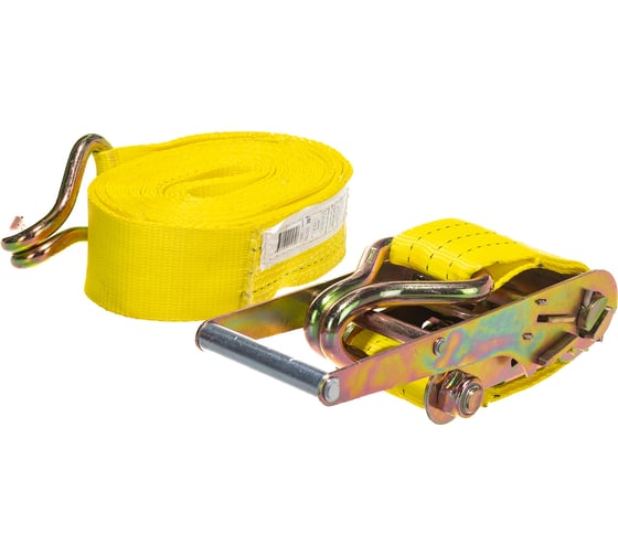 Изображение товара Ремни с натяжным устройством, с крюками на каждом конце СЕВЗАПКАНАТ 10тн/10м 4631152172398