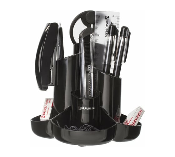 Изображение товара Канцелярский набор BRAUBERG Богемия 10 предметов, черный 236951