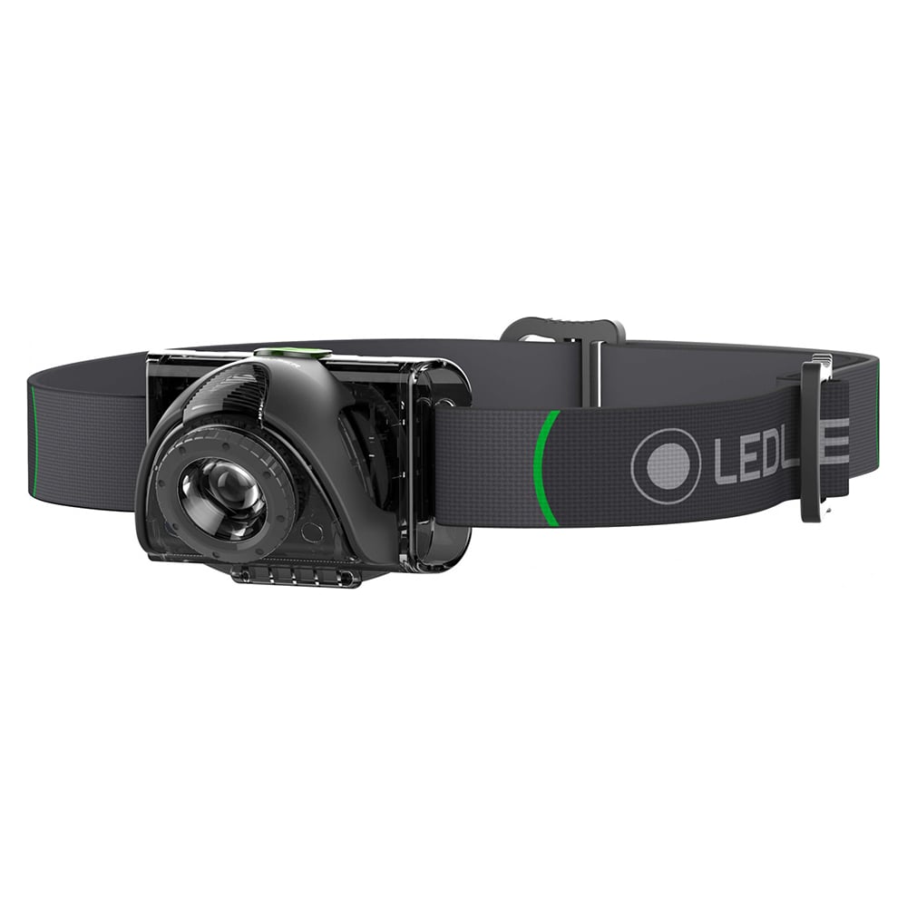 фото Светодиодный налобный фонарь led lenser mh2, черный, 100 лм, 3-aaa 501511