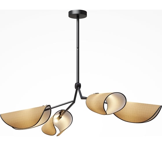 Изображение товара Подвесной светильник MAYTONI Organic 4хG9x12W Черный MOD225PL-04B