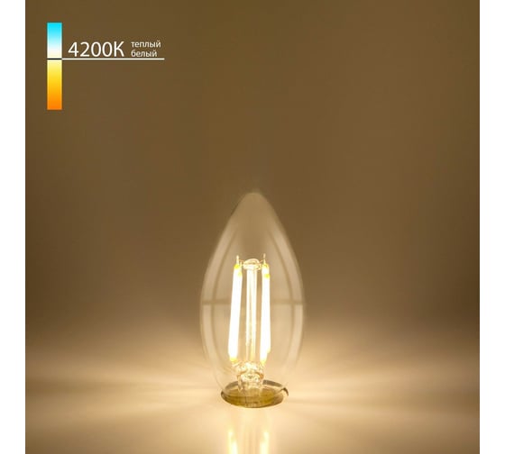 Изображение товара Светодиодная лампа Elektrostandard BLE1412 свеча 7W 4200K E14 C35 прозрачный a049116