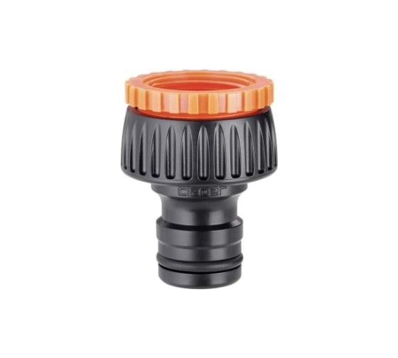 Изображение товара Гайка - переходник на кран с внутренней резьбой 3/4" и 1", блистер Claber 9641