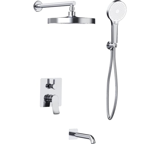 Изображение товара Душевая система встраиваемая HAIBA хром HB80553
