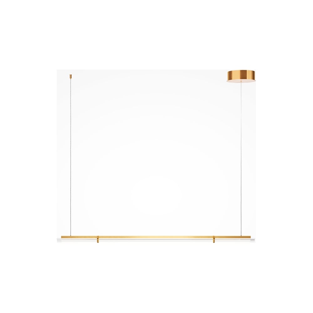 Изображение товара Подвесной светильник MAYTONI Plume LED 20W латунь, стекло, модерн