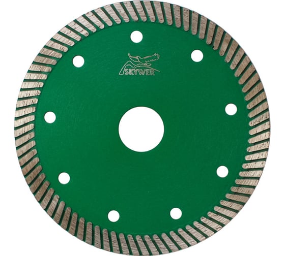 Изображение товара Круг алмазный TURBO GRANITE SOLID 125x2.2x10x22.23 мм SKYWER SK-TGS12522