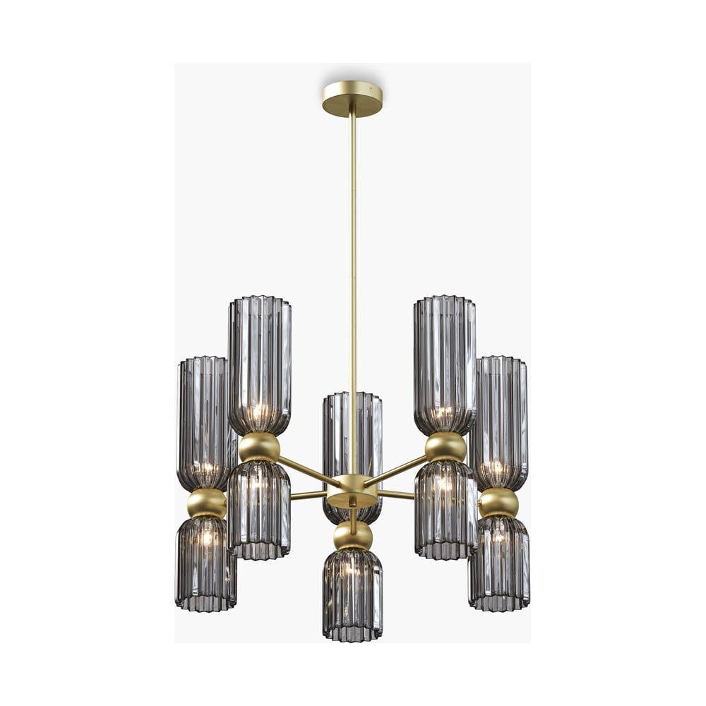 Изображение товара Подвесной светильник MAYTONI Antic 10хE14x40W золото MOD302PL-10GR классика