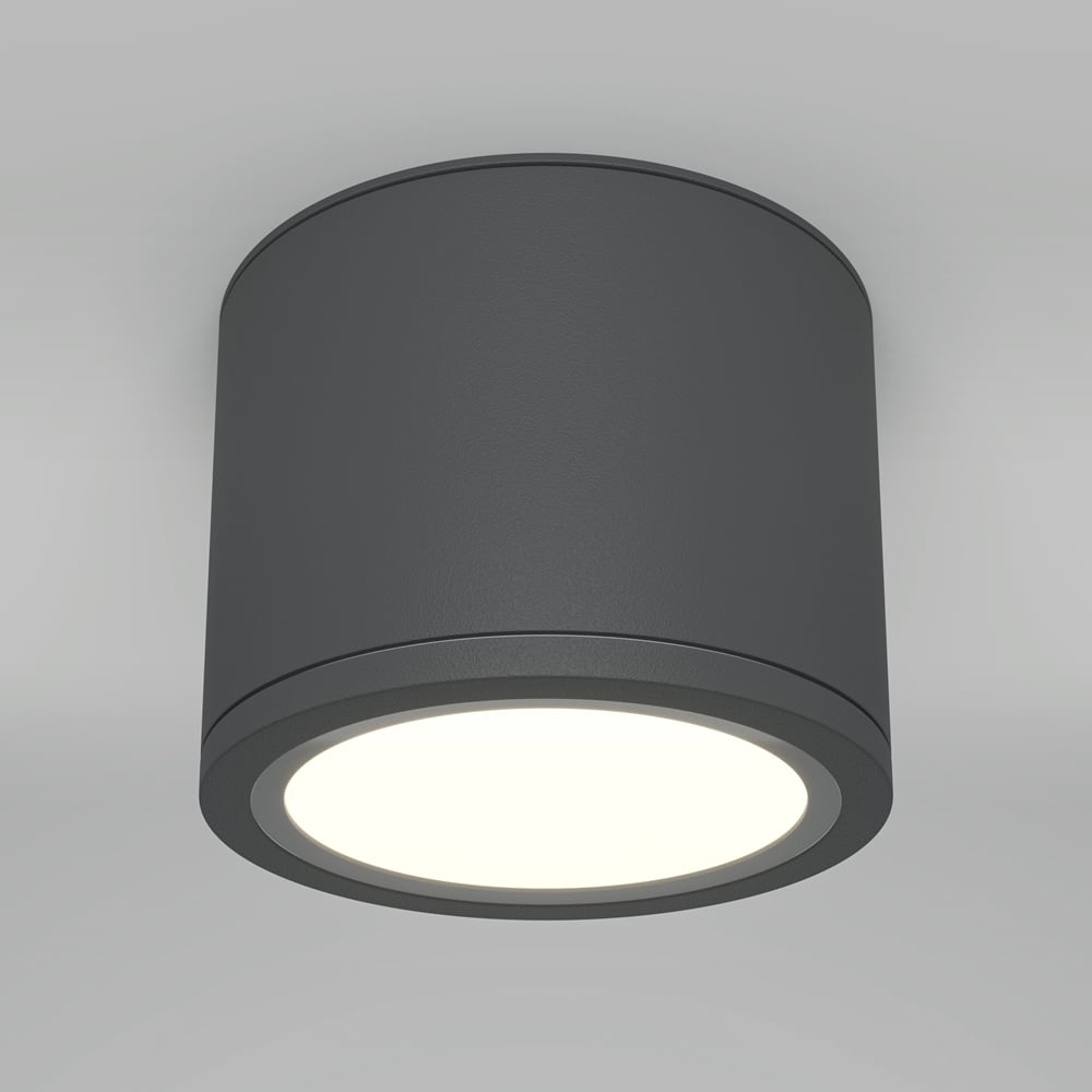 Изображение товара Потолочный светильник MAYTONI Rendo 1хGX53 15W серый стиль техно