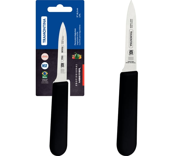Изображение товара Нож для очистки TRAMONTINA Professional Master 7.5 см 24625/103-TR