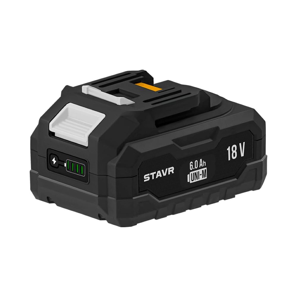 Изображение товара Аккумулятор Stavr SB 18-6-01 для Makita 18V 6.0Ач Li-Ion с индикатором заряда