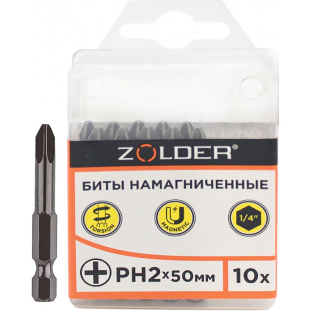 Намагниченные биты для отверток ZOLDER намагниченные биты для отверток zolder