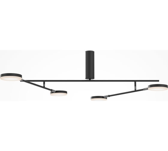 Изображение товара Потолочный светильник MAYTONI Fad LED 26W Черный MOD070CL-L30B3K