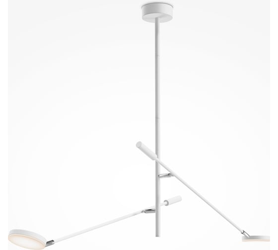 Изображение товара Потолочный светильник MAYTONI Fad LED 15W Белый MOD070CL-L15W3K1