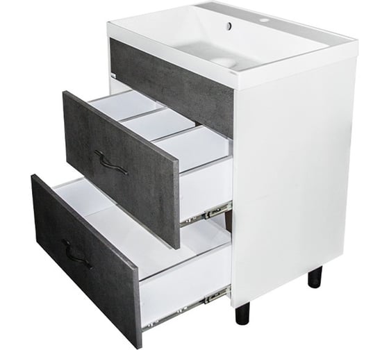 Изображение товара Тумба для ванной MIXLINE "Сура-70" под раковину МАРГО-70 ПВХ 554992