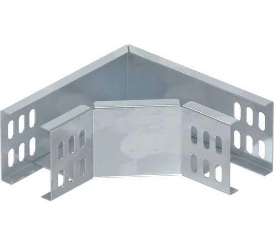 Изображение товара Секция угловая OBO Bettermann 90 RB 90 605 FT, для листовых лотков, h=60 мм, B=50 мм, сталь, горячий цинк 7124438