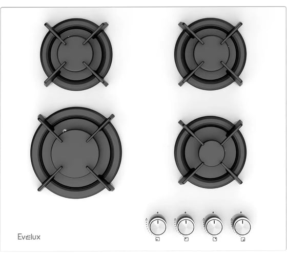 Изображение товара Газовая варочная панель Evelux HEG 605 WG 00000013094