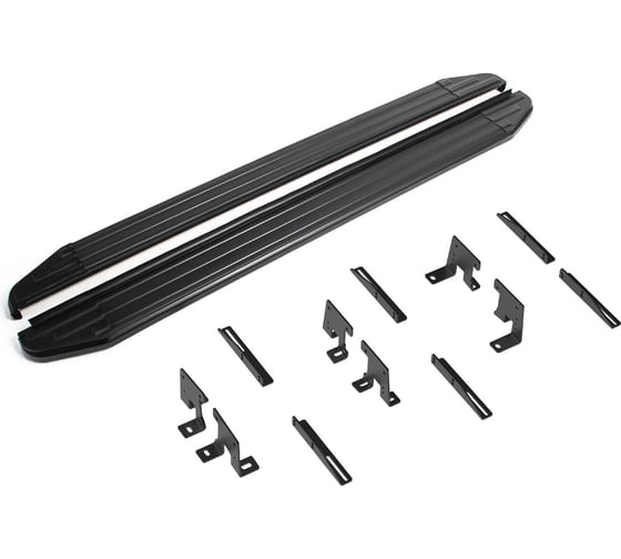 Изображение товара Пороги на автомобиль Rival Premium-Black Haval Dargo 2022-н.в., 180 см, A180ALB.9406.1