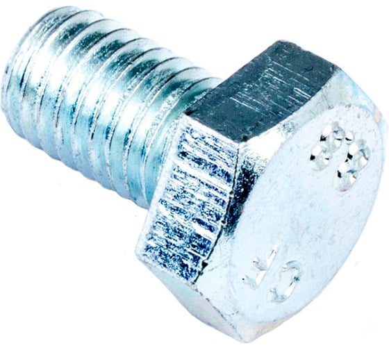 Изображение товара Болт Стройбат DIN 933 М10x16 белый цинк 25 шт 305400