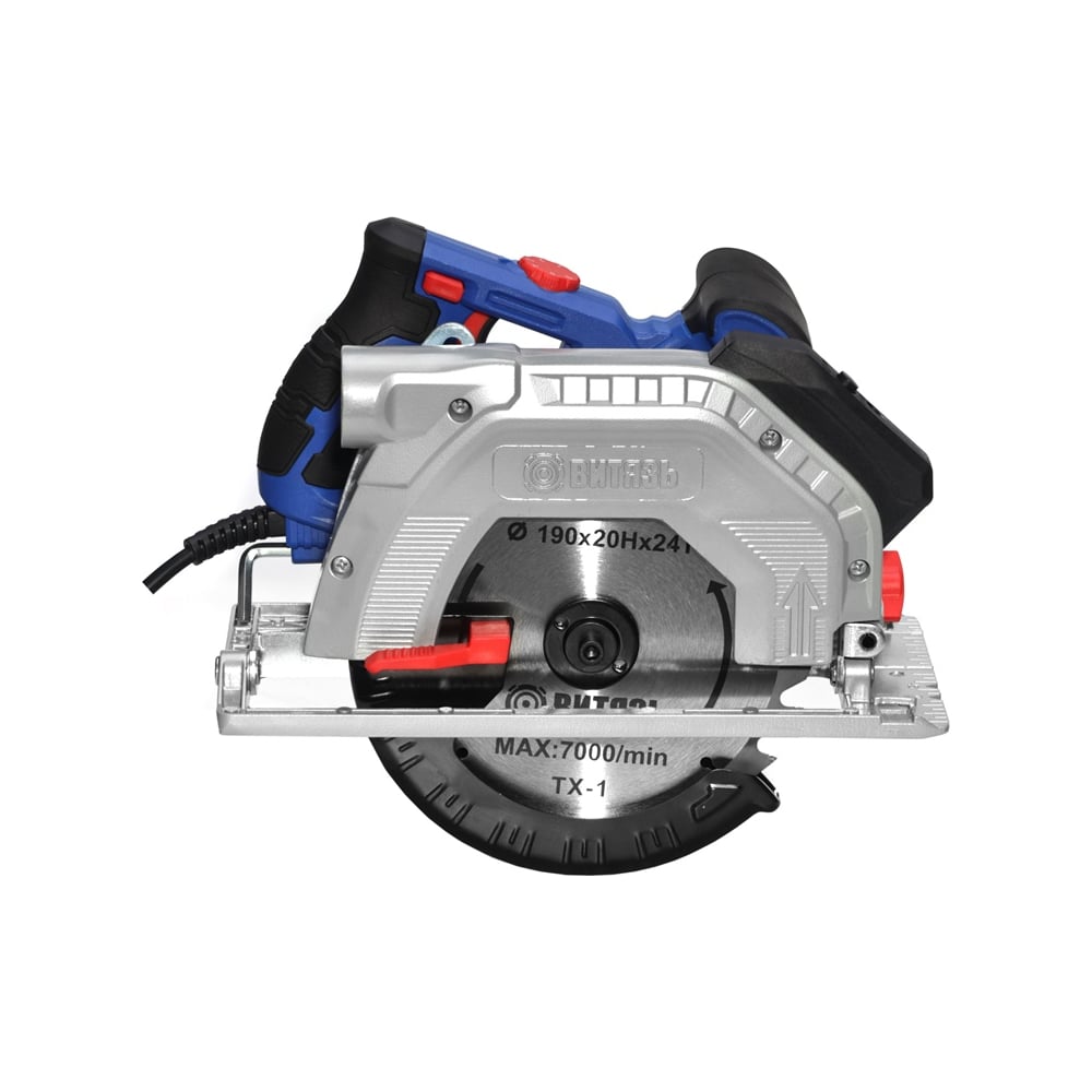 Изображение товара Пила дисковая электрическая Витязь ПД-1650 с лазером и регулятором оборотов