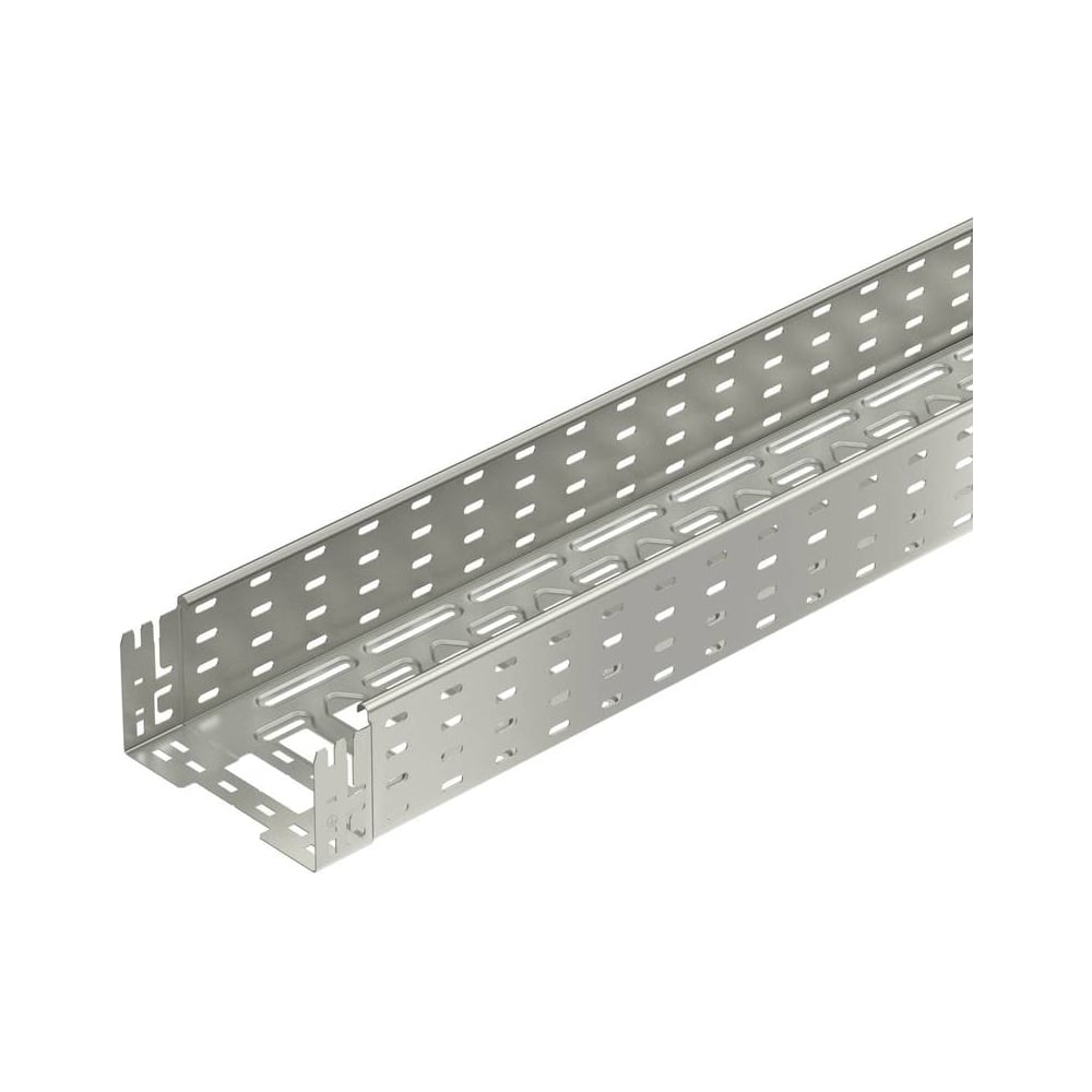 Изображение товара Кабельный перфорированный лоток OBO Bettermann 110x200x3050 мм для монтажа кабелей