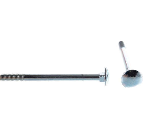 Изображение товара Болт Саморезик 8,0х100 меб, оц. DIN 603 45 шт DIN603-8х100-45