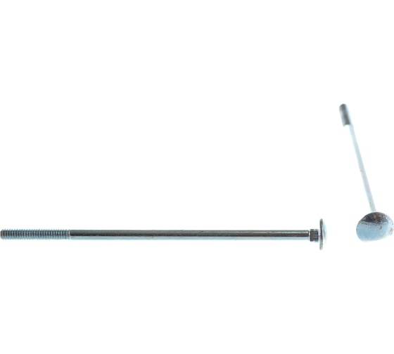 Изображение товара Болт Саморезик 6х130 меб, оц. DIN 603 20 шт DIN603-6х130-20