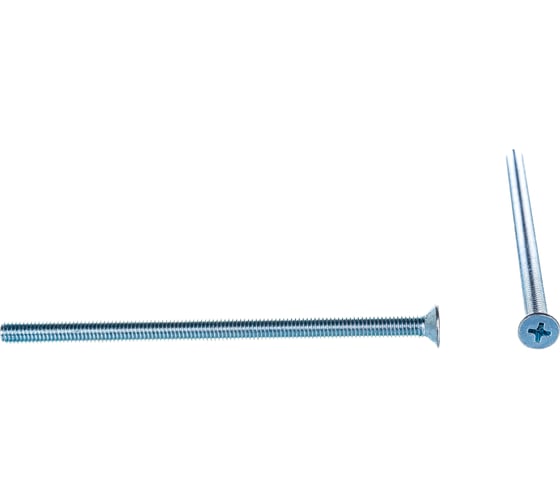 Изображение товара Потайной винт КРЕП-КОМП цинк DIN965 5х90 15 шт вп590мф