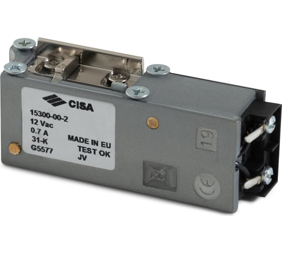 Изображение товара Защелка электромеханическая CISA нормально закрытая 1.15300.00.2