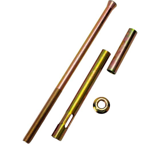 Изображение товара Анкерный болт с гайкой Саморезик 12х200 1 шт AN/B/G-12х200-1