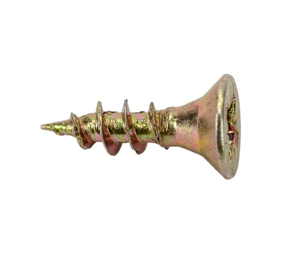 Изображение товара Саморез КРЕП-КОМП желтый цинк POZY 3х10 5000 шт жд310ф