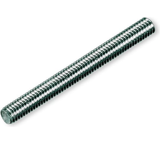 Изображение товара Резьбовая шпилька КРЕП-КОМП цинк DIN975 м22х1000 пр.4,8 5 шт шр22