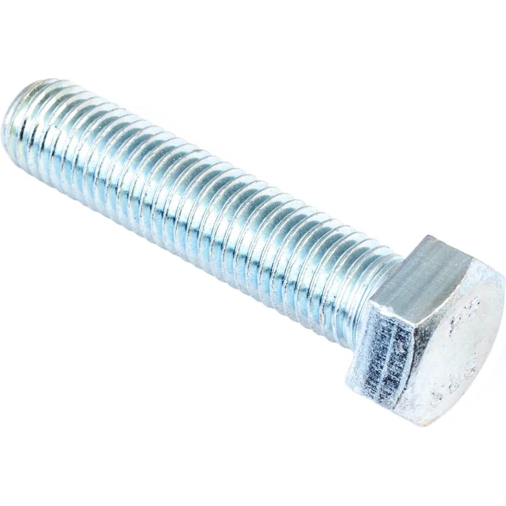 Изображение товара Болт Стройбат DIN 933 М18x80 белый цинк 8 шт