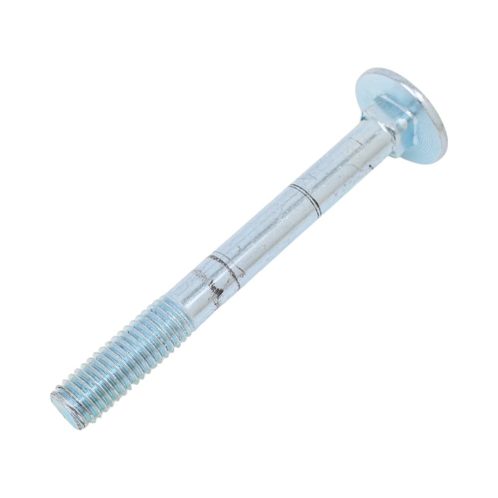 Изображение товара Болт Саморезик 10х90 меб DIN603 - М10, белый цинк