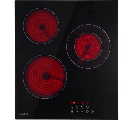 Изображение товара Электрическая варочная панель Evelux HEV 431 B 00000018440