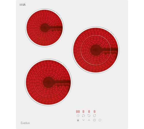 Изображение товара Электрическая варочная панель Evelux HEV 431 W 00000018439