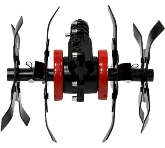 Изображение товара Насадка культиваторная НК-01 к бензотриммеру под штангу 26 мм ВАРЯГ 012833