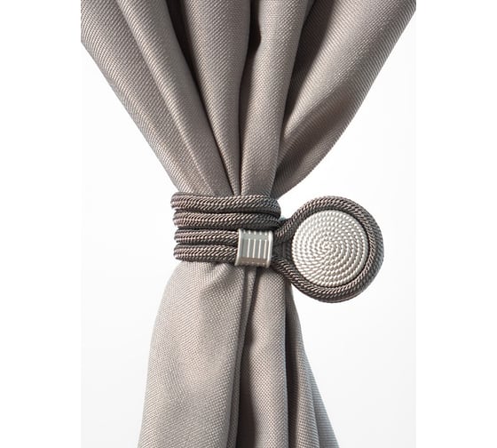 Изображение товара Подхват-магнит для штор Witerra Этника 1 шт графит 00000073270