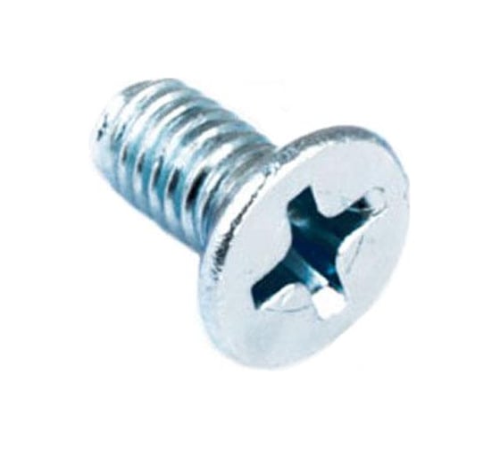 Изображение товара Винт Стройбат пот. DIN 965 М3x10 белый цинк 500 шт 106031