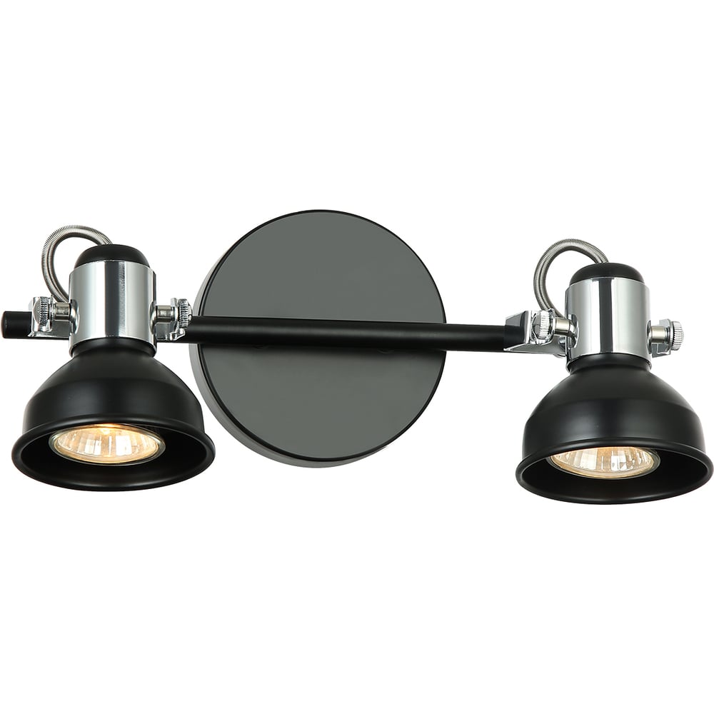 Изображение товара Спот IMEX SP.031-72-08 настенно-потолочный стиль лофт 2 лампы 50 Вт черный