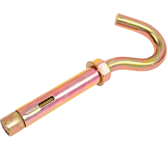 Изображение товара Анкерный болт с крюком Саморезик 20х130 1 шт AN/B/KR-20х130-1